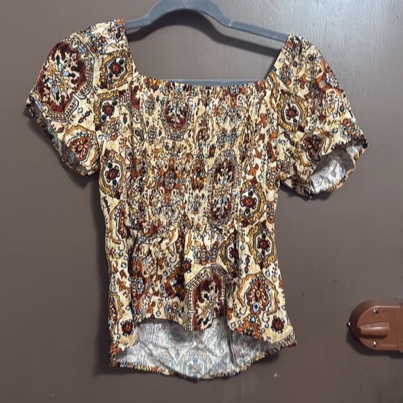 Idyllwind Women's Multicolor Boho Top Size XS - Picture 5 of 6